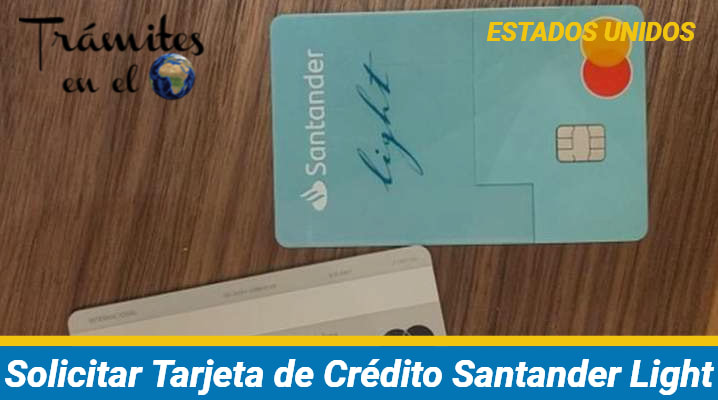Solicitar Tarjeta de Crédito Santander Light